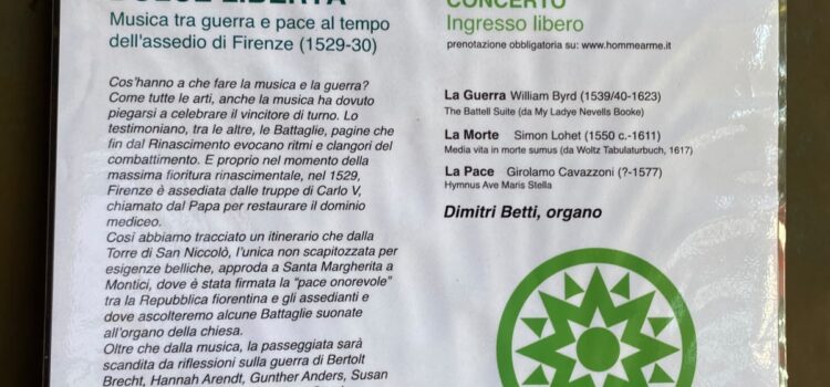 DOMENICA 27 SETTEMBRE 2026 – ORE 12,00 – Concerto di organo.